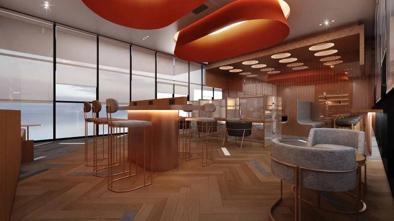 Co-working lounge